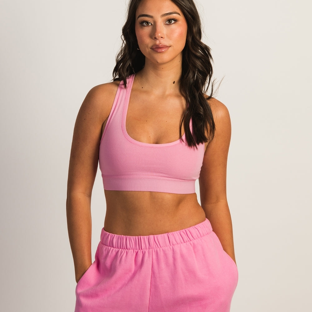 NWT Harlow Racerback Bralette / Sports Bra - Pink, Medium